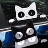 Car Stickers Peeking Cat Styling Decals PET Decoration Stickers Car Motorcycle Scooter Cute Sticker Window Glass Decals