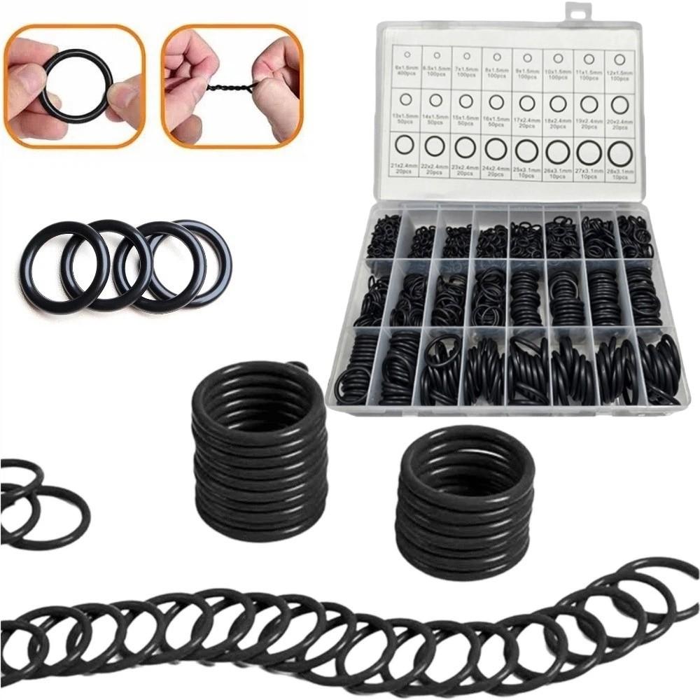 1500Pcs Waterproof Rubber O-Rings Gasket Sealing Air Conditioning Compressor Seals  Plumbing