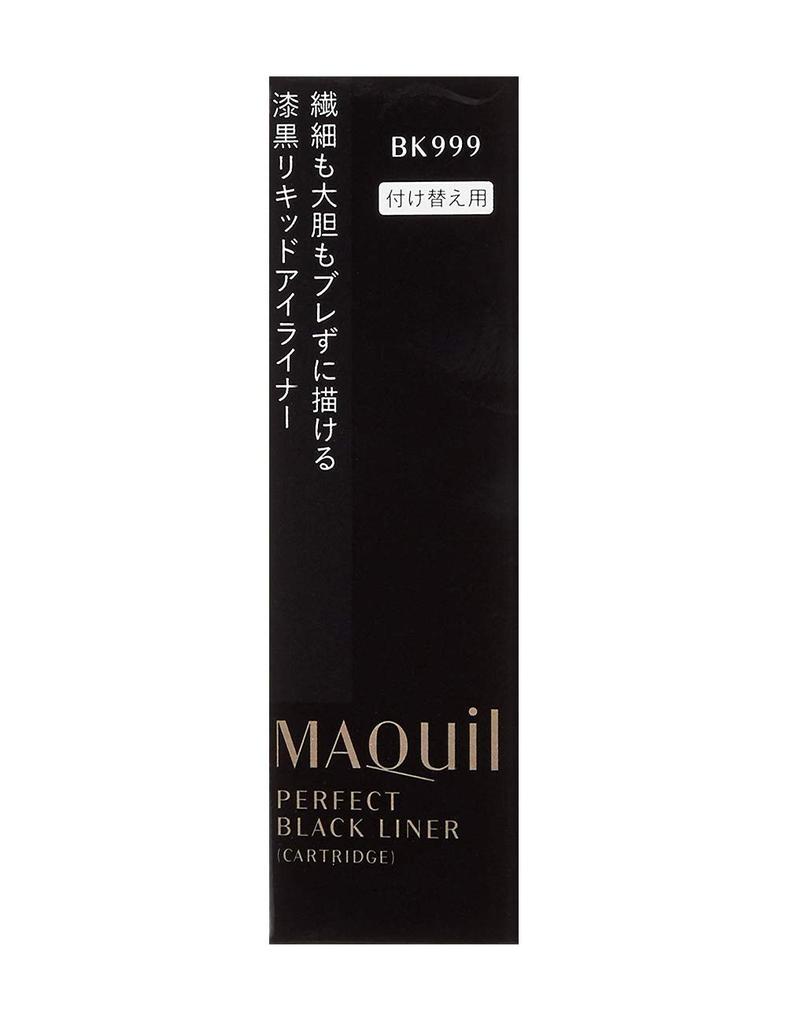 Картридж-лайнер Maquillage Perfect Black Водостойкий BK999 Плотный черный 0,4 мл