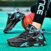 Mens Non-slip Basketball Shoes Outdoor Breathable Comfortable Sports Shoes Young Boy Training Athletic Basketball Sneakers