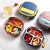 Heating Stainless Steel Lunch Box Portable Grids Bento Box Healthy Food Storage Containers For Student School Office Meal Boxes