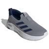 Adidas Cloudfoam Comfortable Lightweight Non-Slip Wear-Resistant Breathable Low-Top Casual Shoes Men Casual Shoes Gray Blue White ID6509