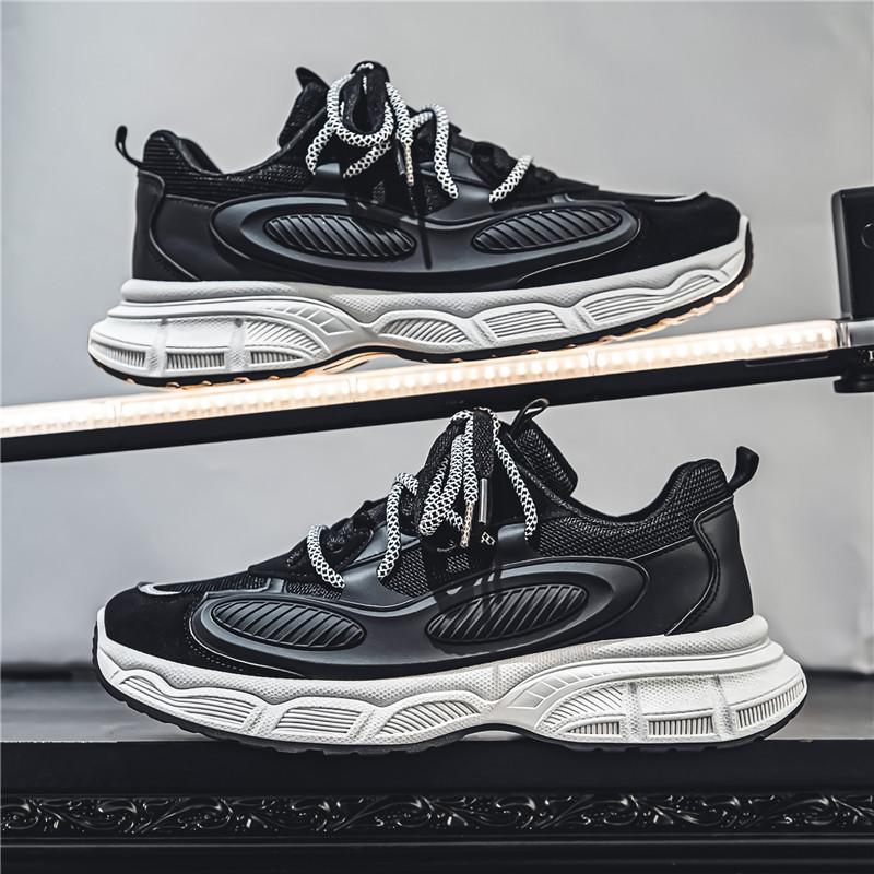 Модные мужские кроссовки, роскошные массивные повседневные кроссовки для мужчин, мягкая подошва, папины туфли, дышащая теннисная спортивная обувь, мужские кроссовки