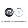 4pcs/Set 58/60/mm Car Wheel Center Hub Caps For KIA Rio Soul Seltos Forte K5 K3 Niro Sorento Stinger Sportage Cerato EV6 Ceed WS5