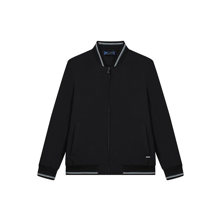 FILA Jackets Men's Jet Black Baseball Collar Moderate Other F11M222702F-BK