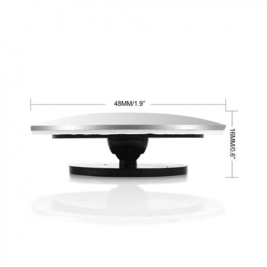 1* Blind Spot Mirrors Round Glass Convex 360° Side Rear View Mirror for Car