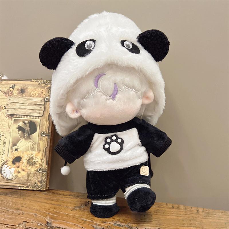 Милый комплект одежды для 20 см хлопковой куклы, плюшевые игрушки, одежда для принцессы, юбка, милый свежий комплект одежды принцессы