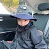 Contrast Color Children Fisherman Hat Breathable Quick-dry Sun Hat Thin Kids Bucket Cap  Outdoor