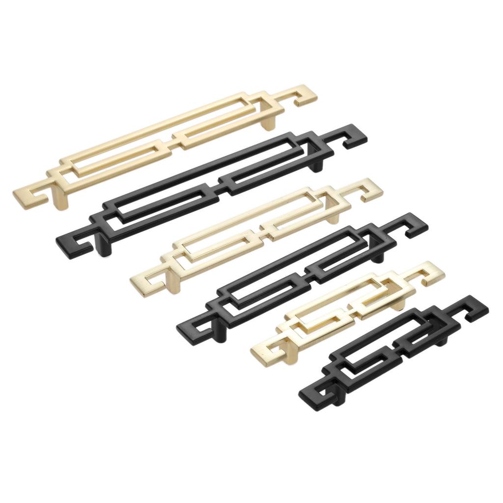 DRELD Золотые/Черные Ручки для Комода Ручки для Ящиков Мебельные Ручки Ручки-Ручки для Кухонных Шкафов Ручки для Дверей Ручки для Шкафов 64/96/128 ММ