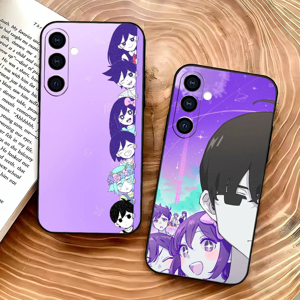 Game O-Omori Phone Case For Samsung Galaxy A73,A72,A71,A70,A53,A52,A51,Soft Silicone Black Cover
