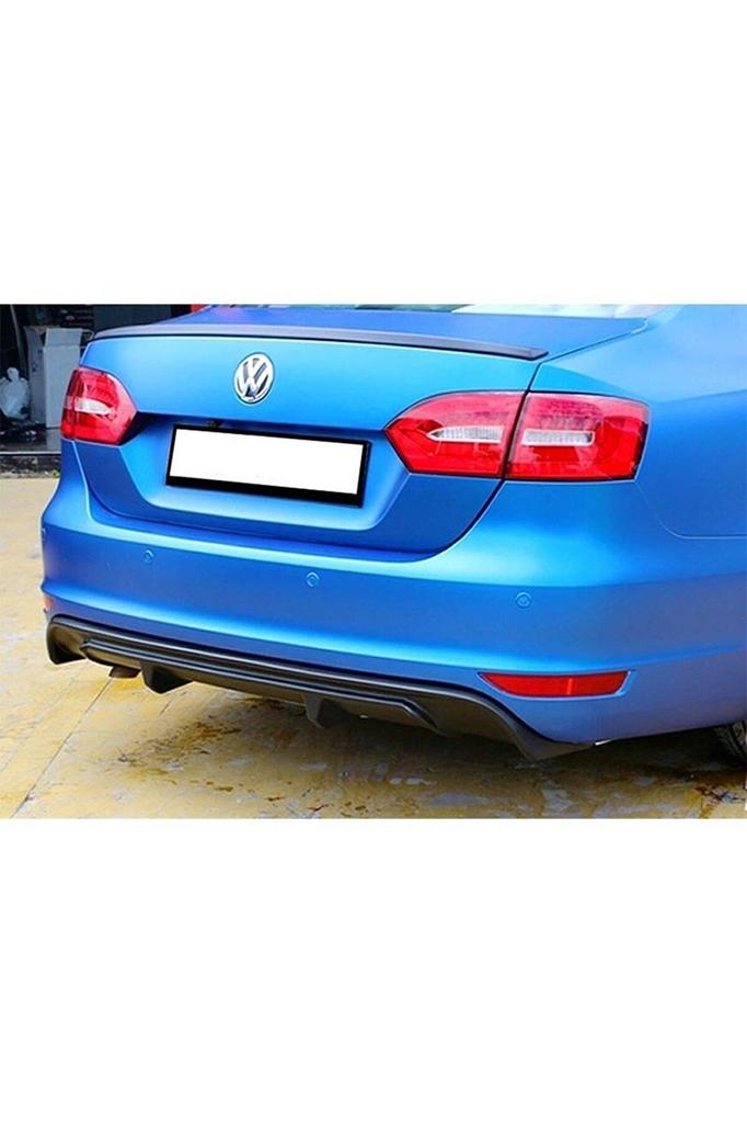 Для Vw Volkswagen Jetta Mk6 2014–2018 Facelift задний бампер диффузор ABS пластик