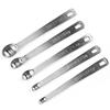 5Pcs/Set Stainless Steel Cup Coffee Measuring Spoons Kitchen Baking Cooking Tool