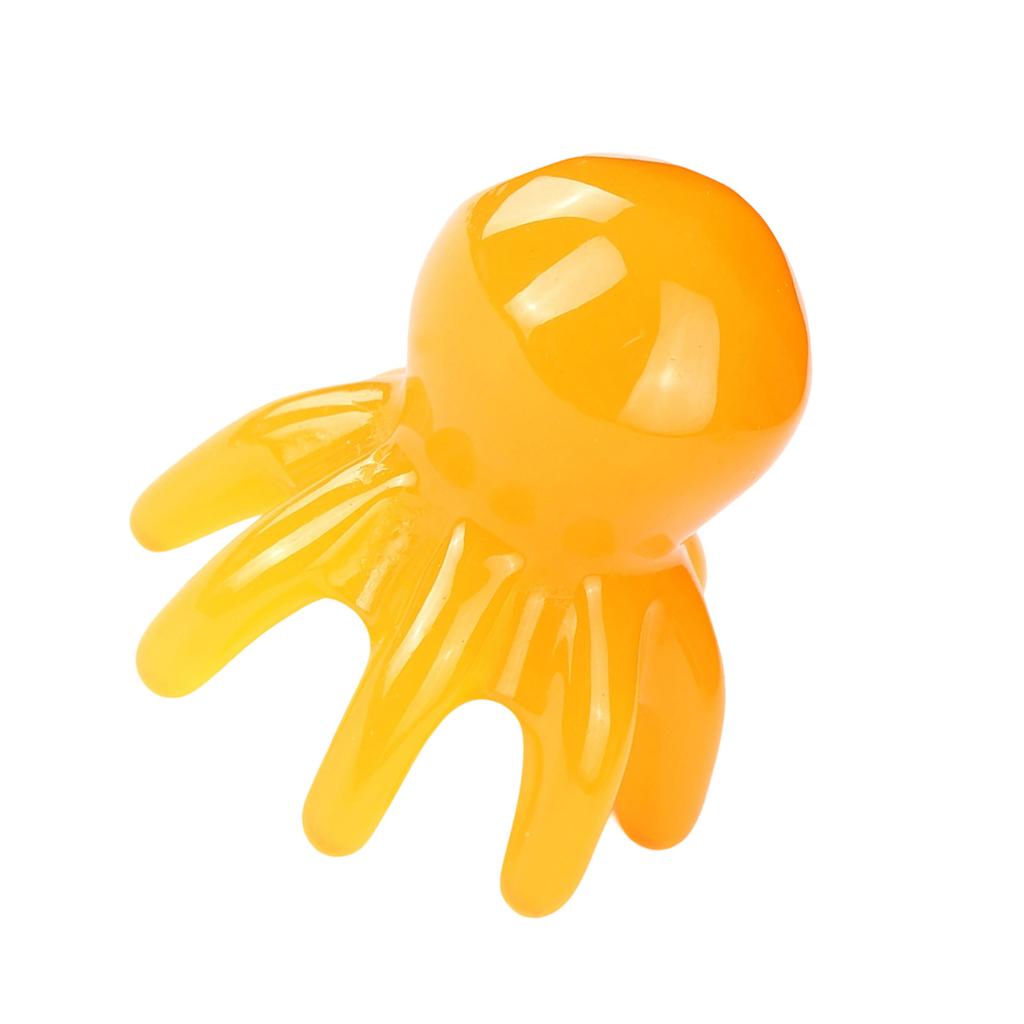 Ручной массажер для кожи головы «Осьминог» с 8 щупальцами, массажные инструменты Гуаша для головы и тела, расслабляющие триггерные точки, массажные инструменты