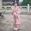 2026 Spring/Autumn Ming Dynasty Embroidery Children's Hanfu Yun Jian Princess Dress Jacquard Style Set
