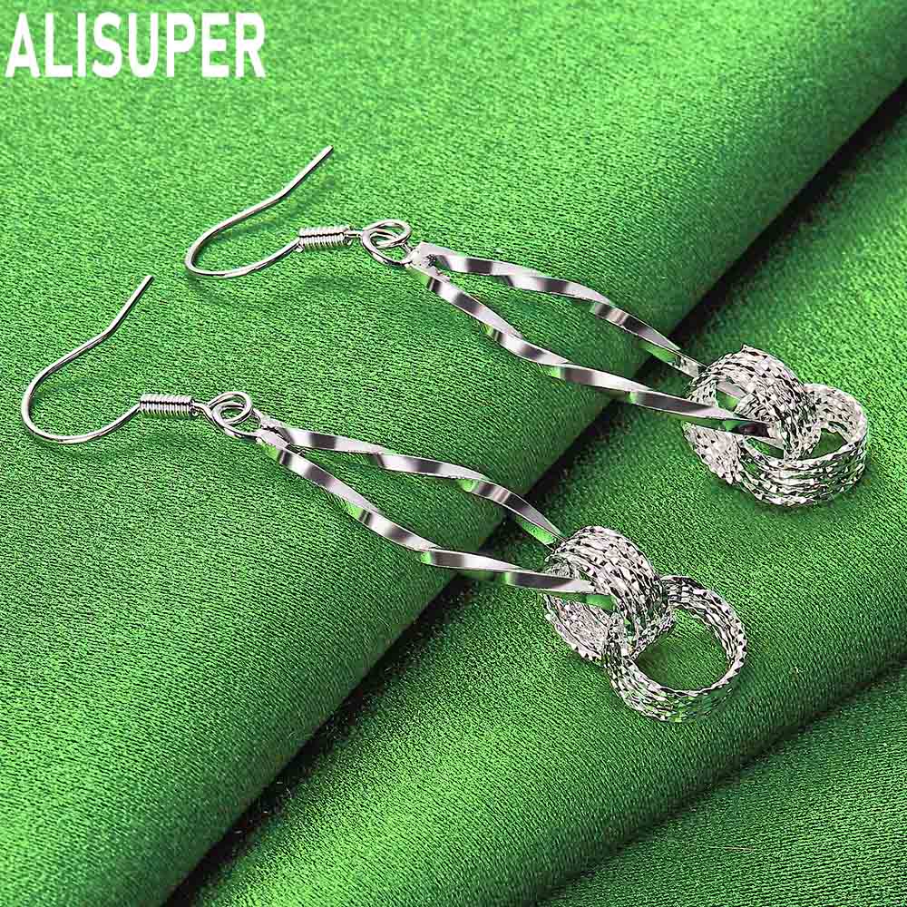 Серьги для пирсинга из стерлингового серебра 925 пробы, модные украшения для свадьбы