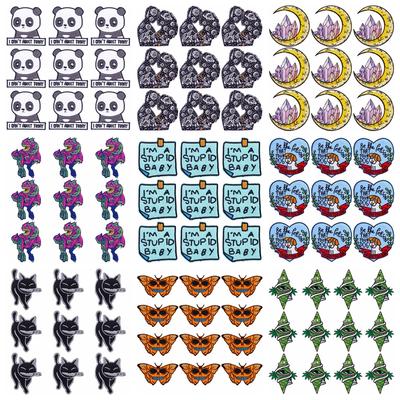 10 шт./лот, вышивка, железные нашивки для одежды, нашивки для одежды, куртки, декор, аппликация, принадлежности для шитья