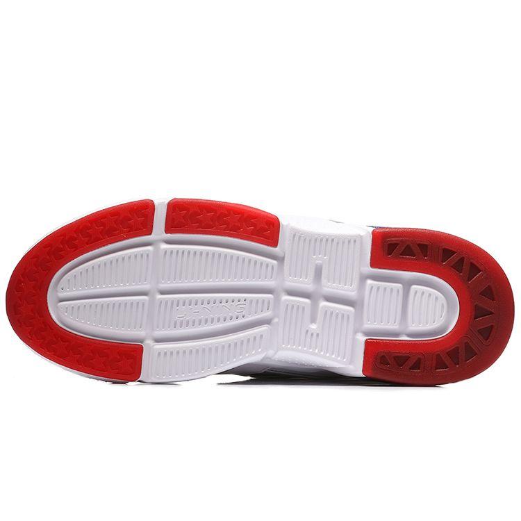 Li Ning 001 Departure Synthetic Leather Suede Fabric Shock Absorption Wear Resistant Non Slip Support Lightweight Low Top Running Shoes AGLN227-1