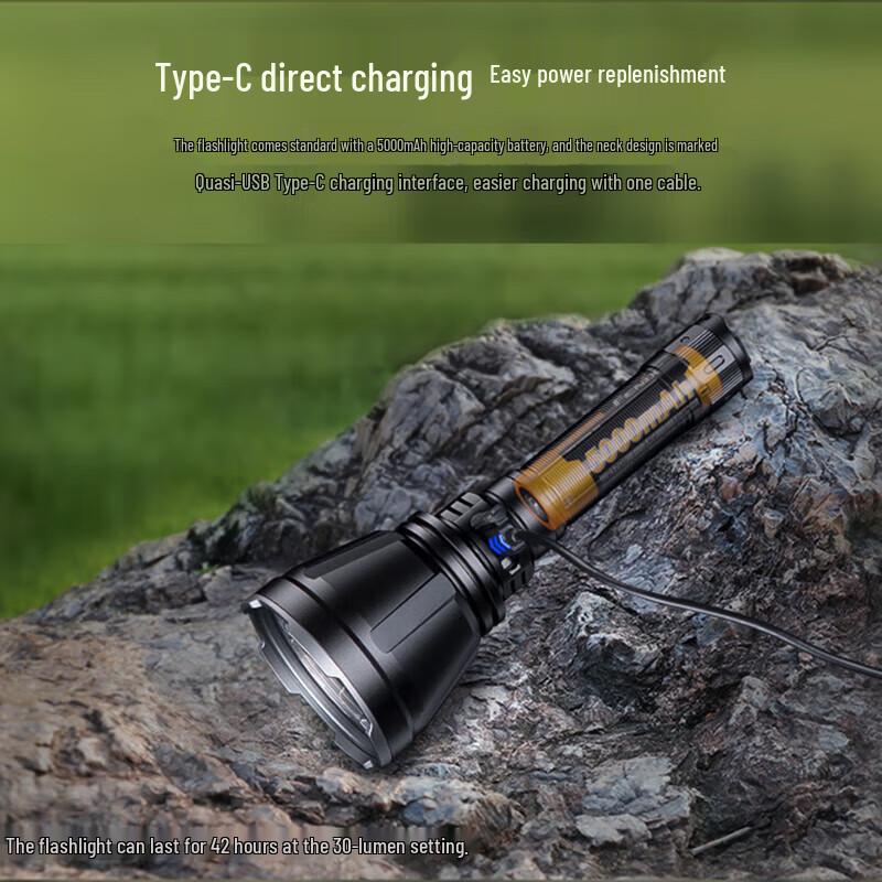 Fenix HT18R Long-Range Outdoor Flashlight with Red/Green Filters