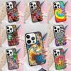 Психоделический Триповый Чехол Для Телефона Для iPhone 17 Air 15 16e 14 13 Pro Max Coque 12 11 Pro Max PLUS