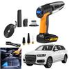 2024 New 4-in-1 Car Vacuum Cleaner Household Portable 6000PA Strong Suction Vacuum Cleaner Wired/wireless Style with 6000mah Capacity Battery
