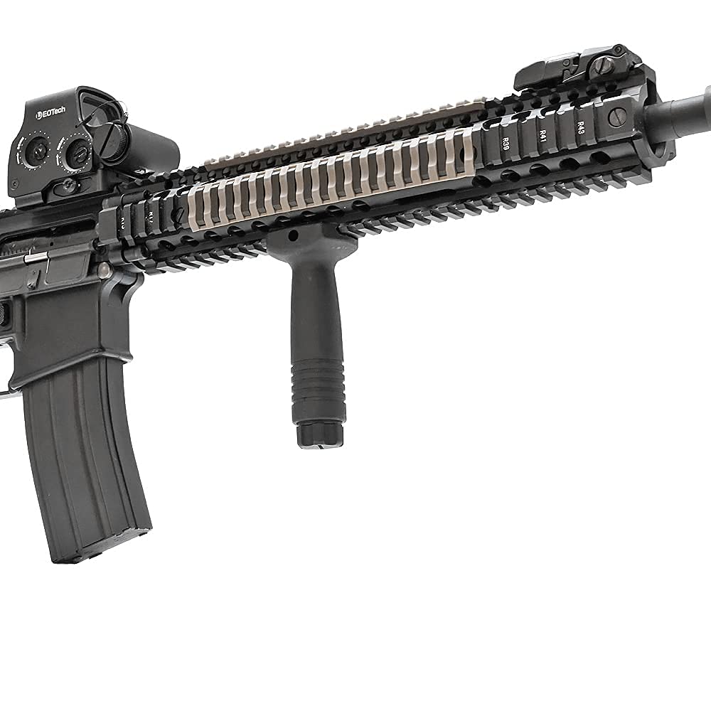 Ryohin Buhin Совместимая с 20 мм рельсой передняя рукоятка, вертикальная рукоятка, реплика типа KAC от Knight's Armament, смола, черная