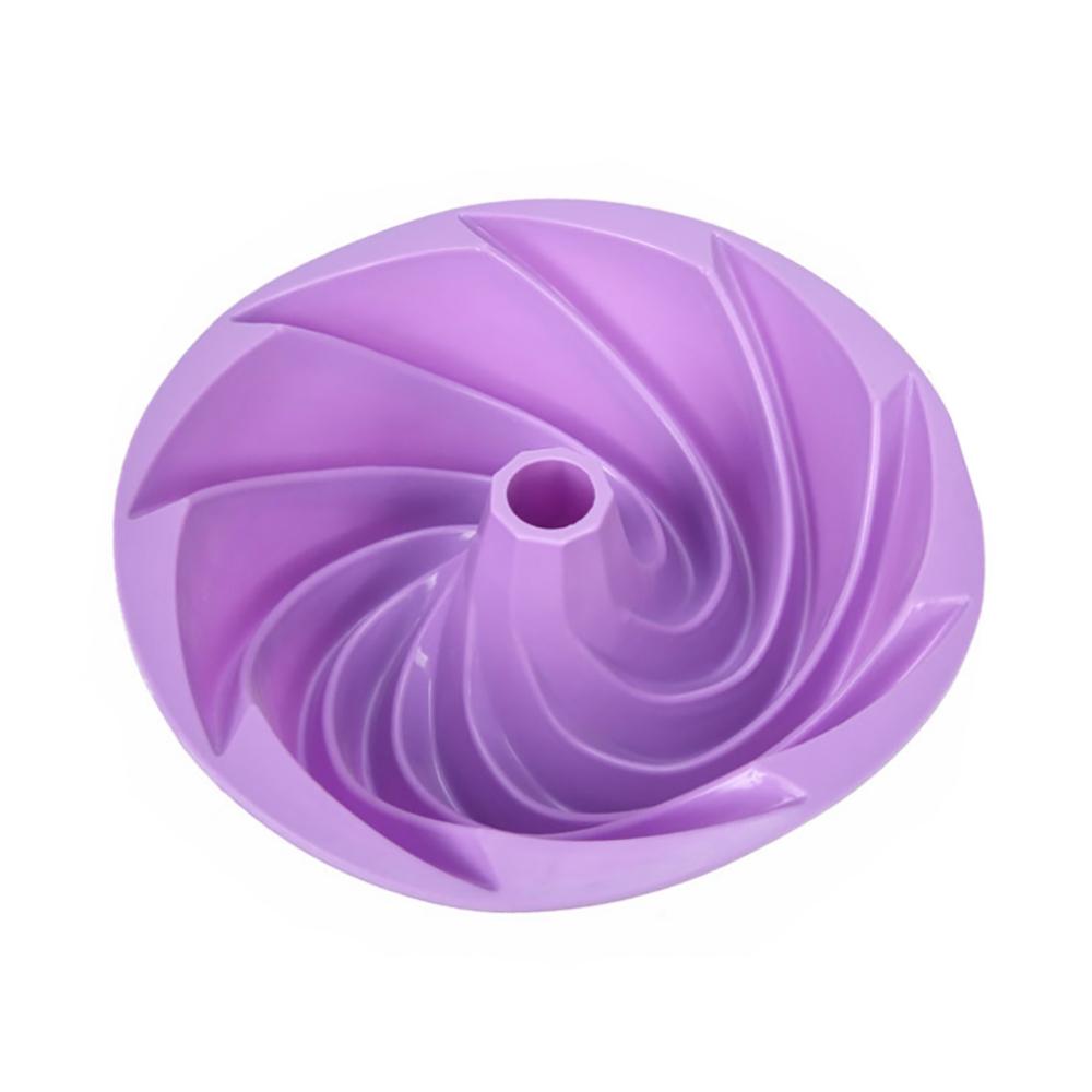 1 шт. большая спиральная форма силиконовая форма для торта 3D рифленая форма для торта хлебопекарные инструменты для выпечки посуда для выпечки