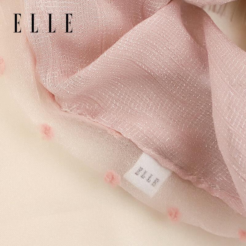 ELLE Французская резинка-скранчи в горошек