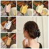 Acetic Acid Acetate Cat Hair Claw Bow Animal Hair Clip Fashion Chick Shark Clip  Friends