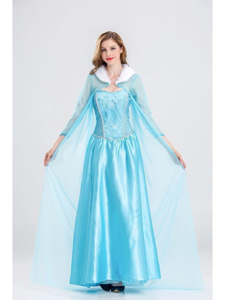 «Взрослый костюм принцессы из сказки — Золушка, Спящая красавица, Рапунцель в стиле платья для Хэллоуина или сценического представления»