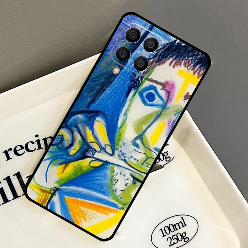 Picasso Abstract Art Painting Case For Samsung Galaxy M32 M12 M52 M15 M35 M55 M31 M56 M36 M16 M06 M13 M33 M53 M14 M34 M54