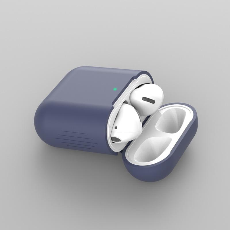 AirPods Soft Silicone Protective Case for Apple 1st/2nd Gen - Universal Wireless Earbuds Cover