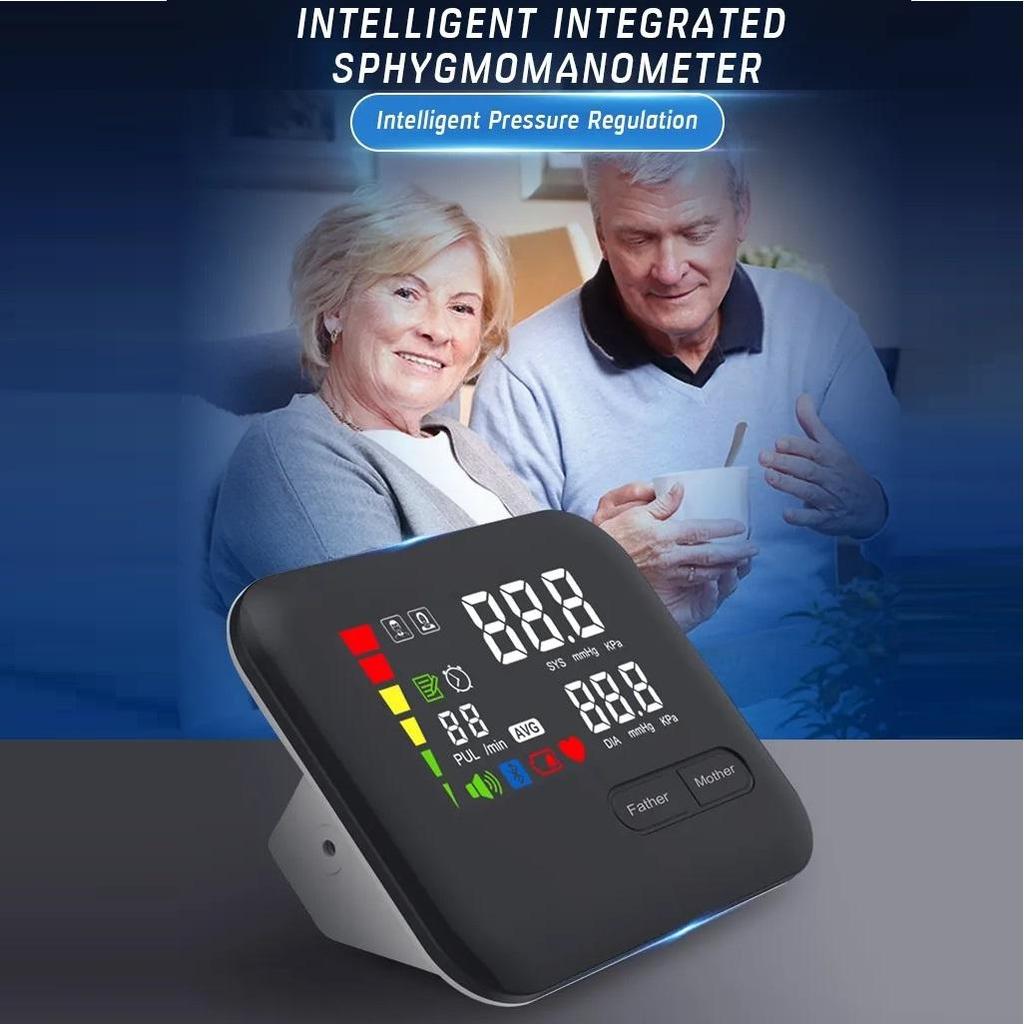 Перезаряжаемый цифровой монитор АД, верхний медицинский сфигмоманометр, монитор артериального давления, ensiometro, светодиодный измеритель артериального давления 22-42 см
