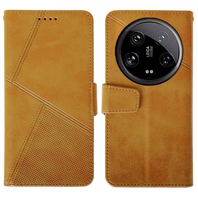 Для Xiaomi 14 Ультра кожаный чехол с текстурой теленка чехол-кошелек для телефона