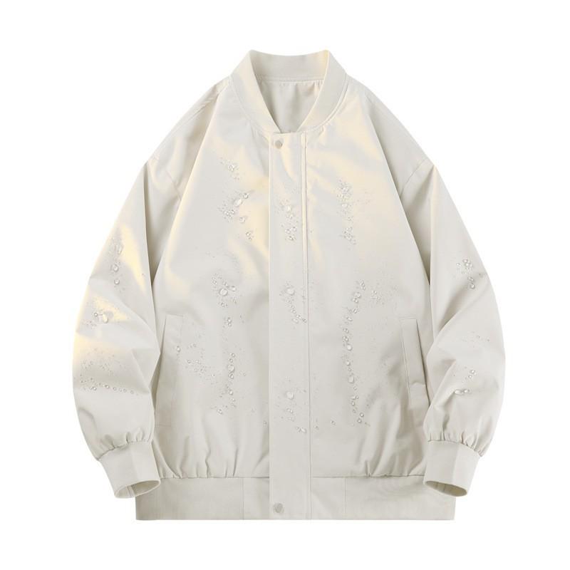 Versatile Coat Minimalist Waterproof Jacket Men's 2026 Jacket Aviator Casual Men's Baseball Clothing Fall Men's Breathable Work Casual Jacket