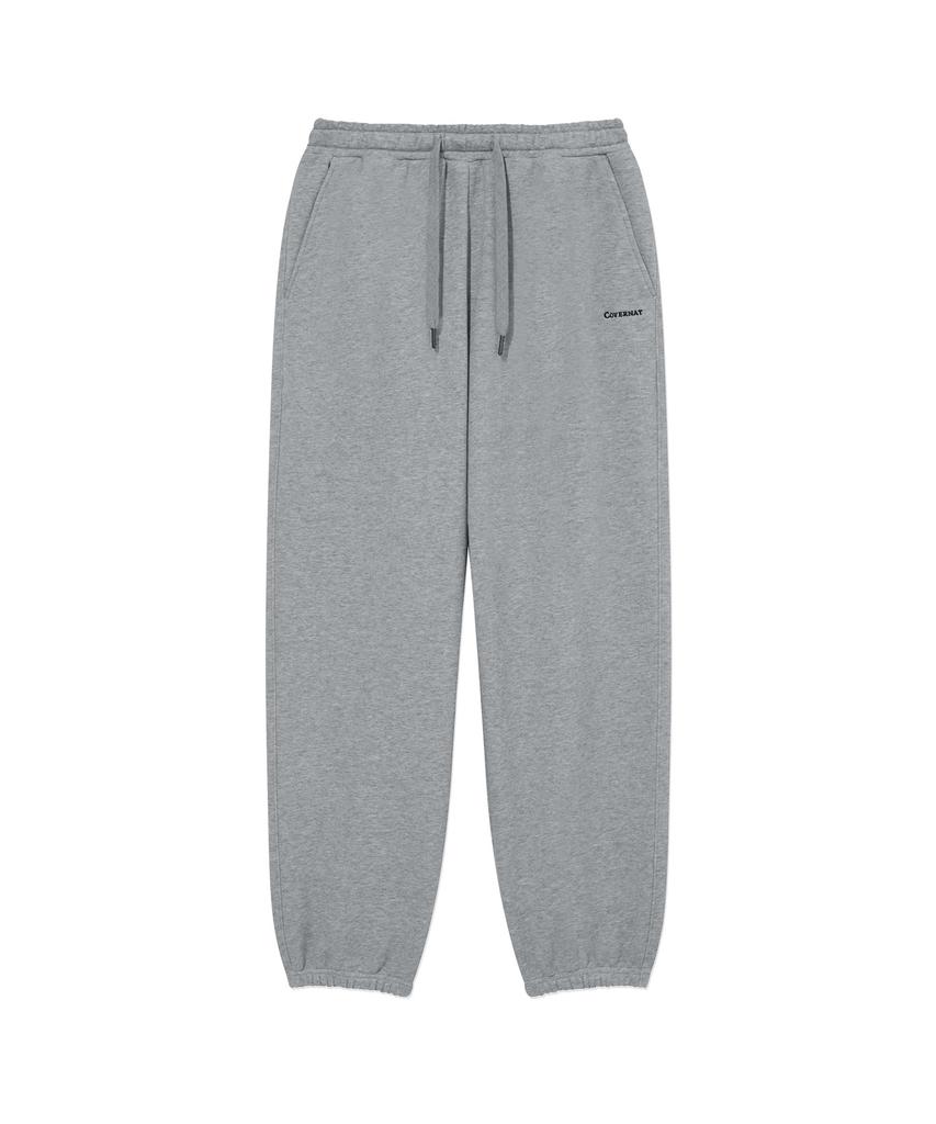 COVERNAT Small Authentic Sweat Jogger Pants Melange Gray