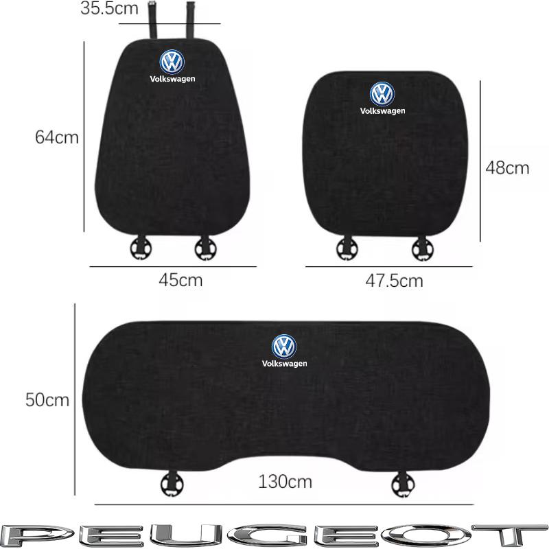 Car Seat Cushion Cover Breathable Ice Silk Soft Mats For VW GTI Polo Golf Passat MK6 B6 Tiguan Jetta T-ROC Taigo CC Tire Valve Ol5 wzpc7