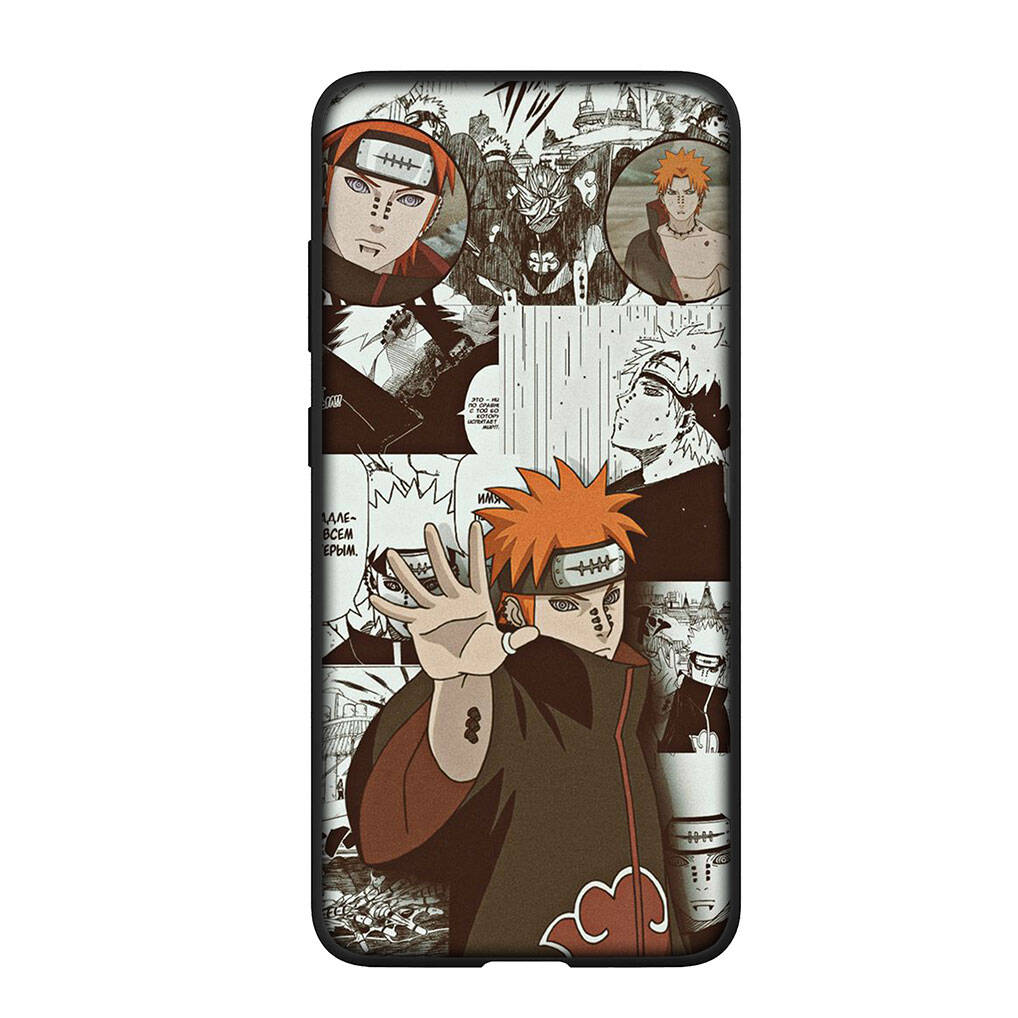 Для Samsung Galaxy S25 S24 S23 S22 Ultra FE Plus A37 A57 A56 A55 A06 A16 A15 A36 A26 A35 A05 A25 A54 A34 Чехол для телефона Мультяшный Боль Акацуки Наруто Обложка