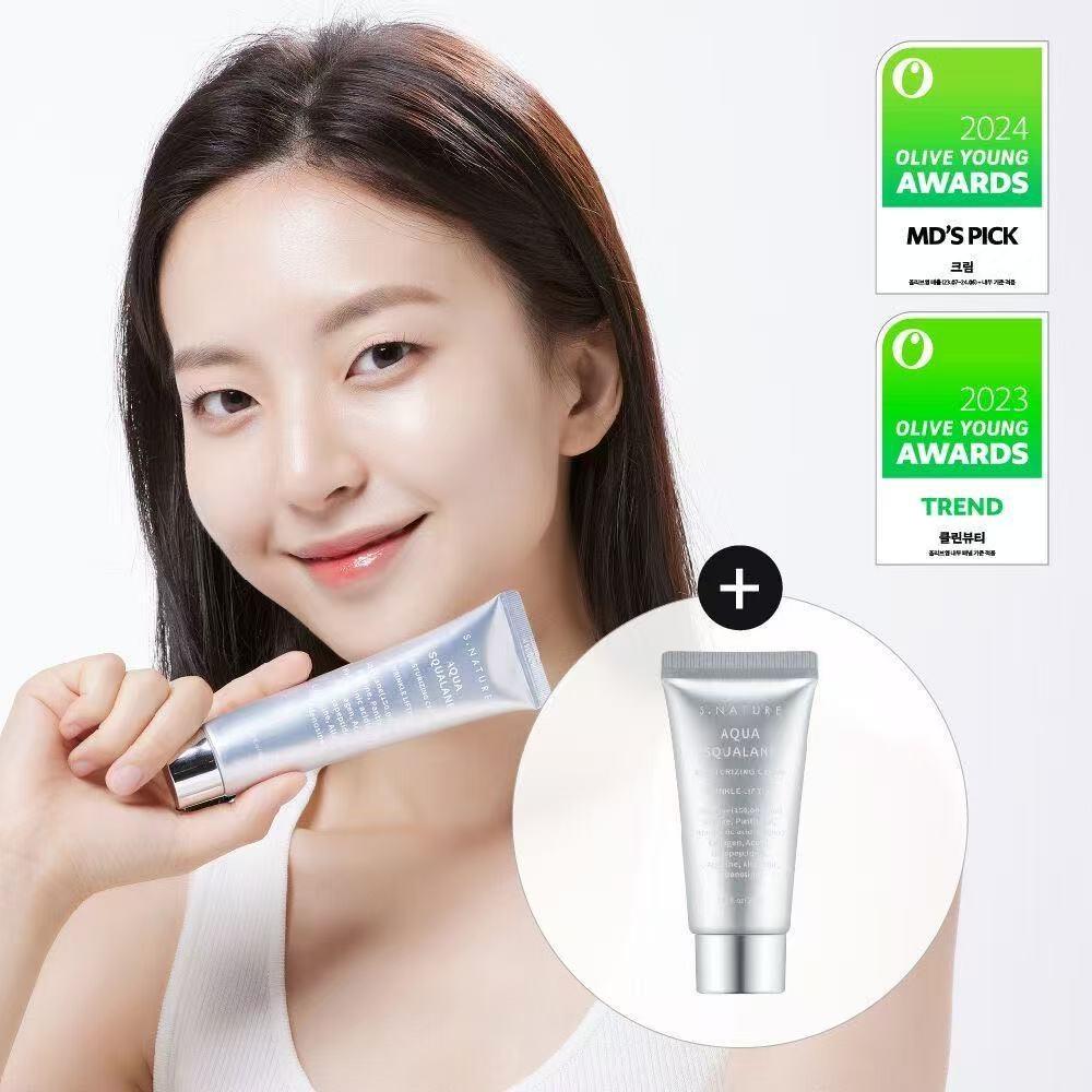 S.NATURE Увлажняющий крем Aqua Squalane 160 мл