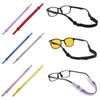 3pcs Durable Elastic Silicone Glasses Straps Sport Glasses Kids-Eyewear Retainers Eyeglasses Band