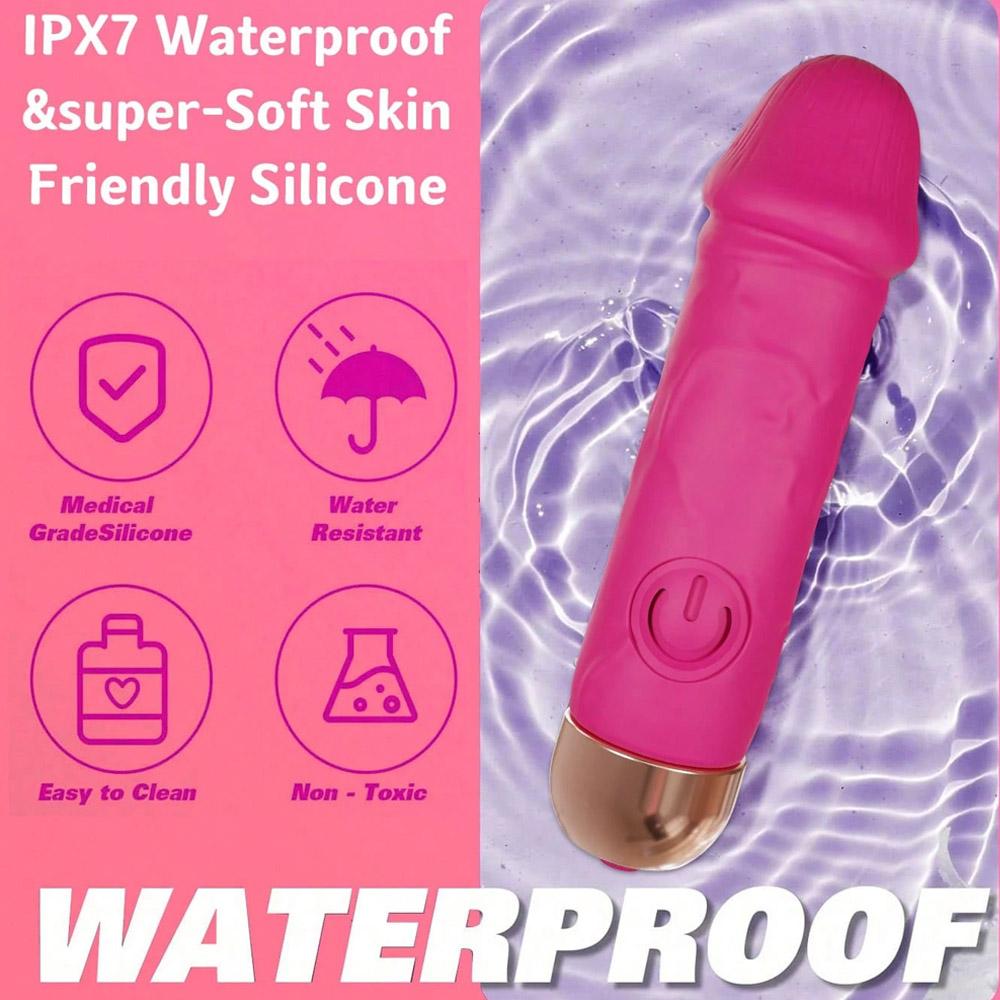 Мини-вибратор-пуля с 10 режимами вибрации, удобный для переноски, водонепроницаемый, женский стимулятор сосков G-точки, вибратор-дилдо, игрушки для взрослых женщин