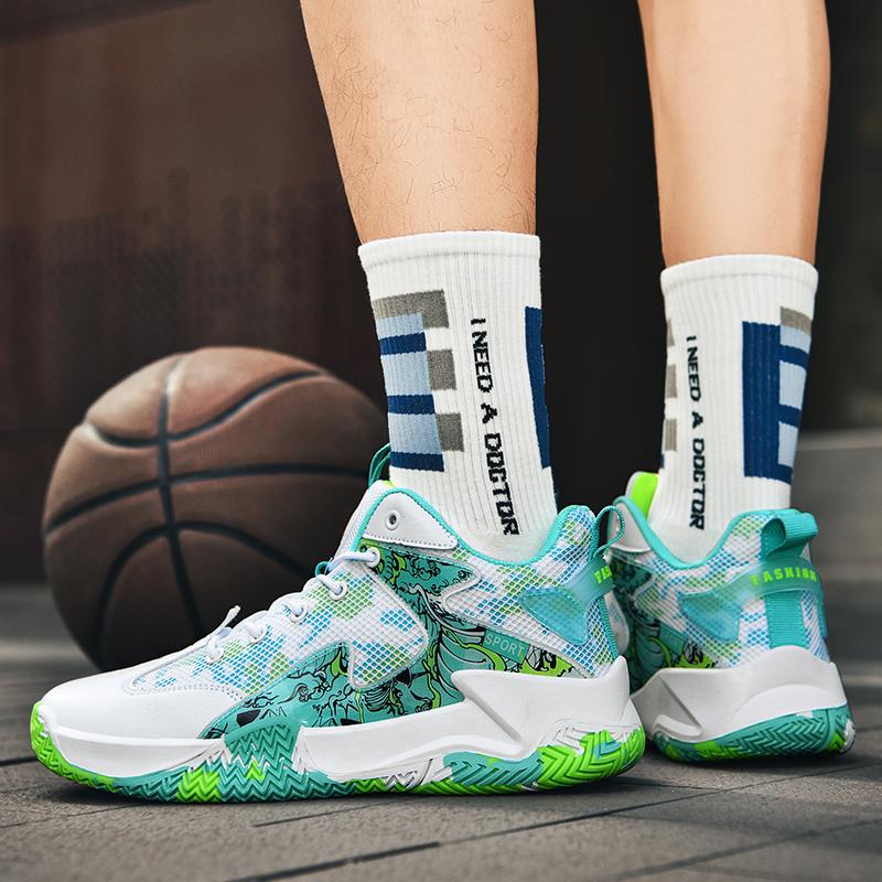 Баскетбольные кроссовки, мужские кроссовки, легкие амортизирующие кроссовки, дышащие кроссовки с сеткой, мужская обувь