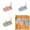 Foldable Bottle Drying Rack Colorful Feeding Cup Holder Baby Feeding Bottle Drain Rack  Countertop