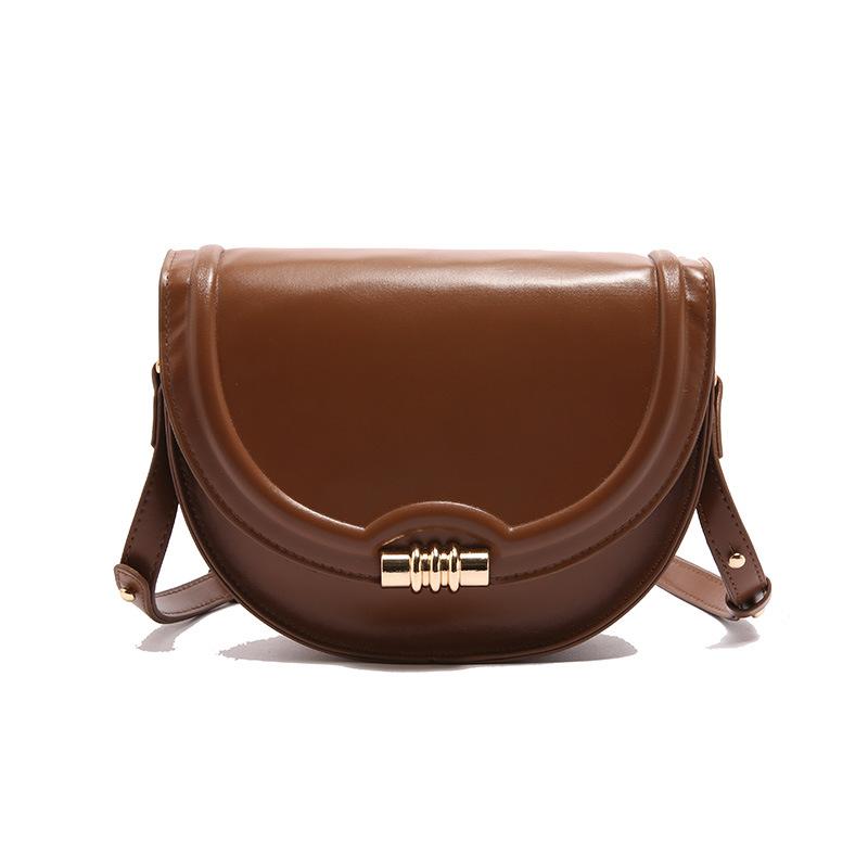 В этом году популярная сумка-седло для женщин 2025 года, модная ретро-сумка на плечо в иностранном стиле, универсальная сумка-мессенджер для женщин