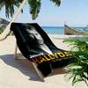 Johnny Hallyday: Life Death beach towel soft beach quick-drying swim towel seaside swim Fashion printing Travel and vacation towels beach
