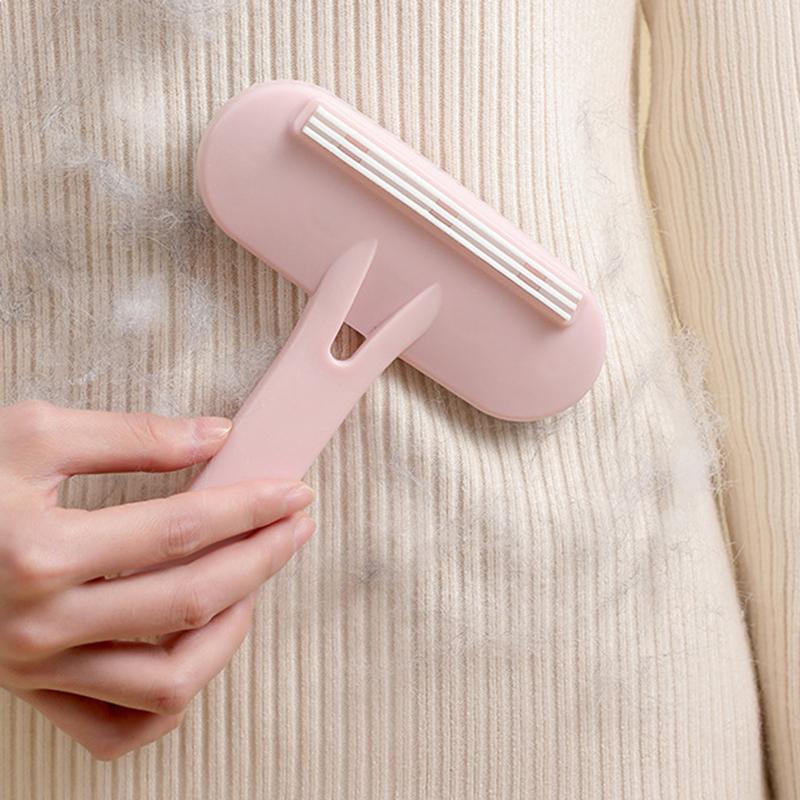 Двустороннее средство для удаления ворса, пластиковое средство для удаления шерсти домашних животных, тканевая бритва для одежды, щетка для чистки ковров, инструменты для чистки волос кошек и собак