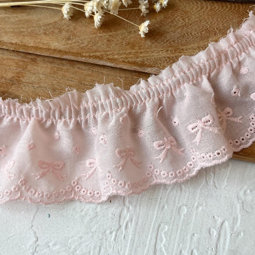 Ruffle Design Ruffle Lace Trim Cotton Embroidery Trim Clothing Accessories Clothes Trimming