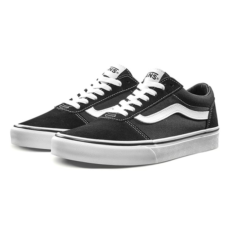 Кеды Vans Suede Canvas 'Черно-белые' VN0A36EMC4R