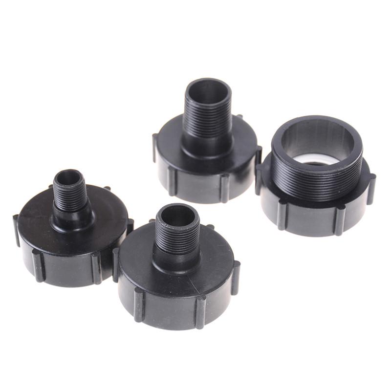 Адаптер для слива IBC Tote Tank с крупной резьбой 2" на 1/2" 3/4" для садового шланга