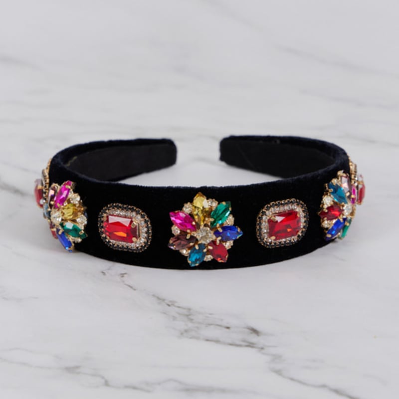 LALA Бархатный Античный Ободок