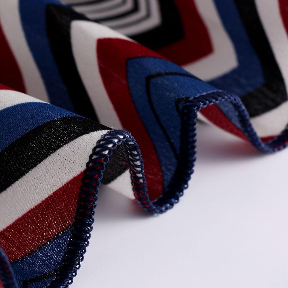 Vintage Wrist Wrap Head-Neck Tie Hair Band Silk Feel Satin Bandana Women Square Scarf Handkerchief